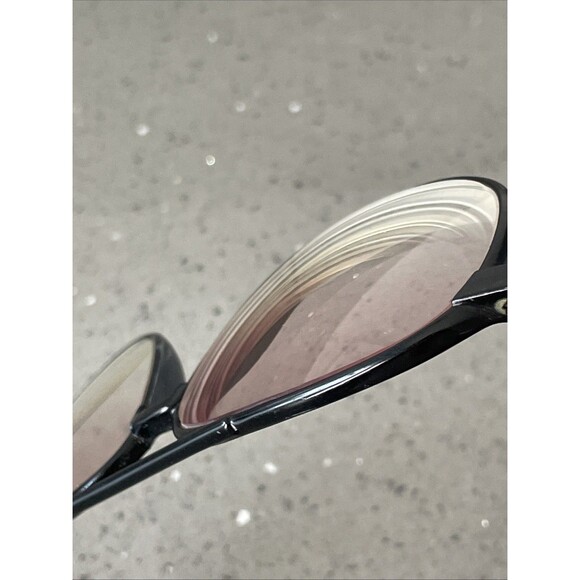 Marchon Japan MOD-CFG-18 COL.10 57-13-135 Black Aviator Eyeglasses Frames ONLY - Picture 10 of 11